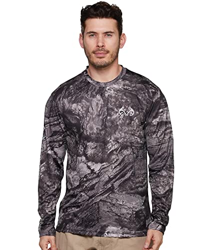 Realtree Men's Performance Fishing Long Sleeve Shirt