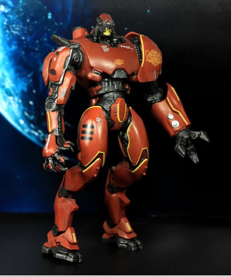 Miniatura 4 de QUUUY Figura de acción de The Series of Pacific Rim Crimson Typhoon figura de acción, decoraciones de regalo coleccionable