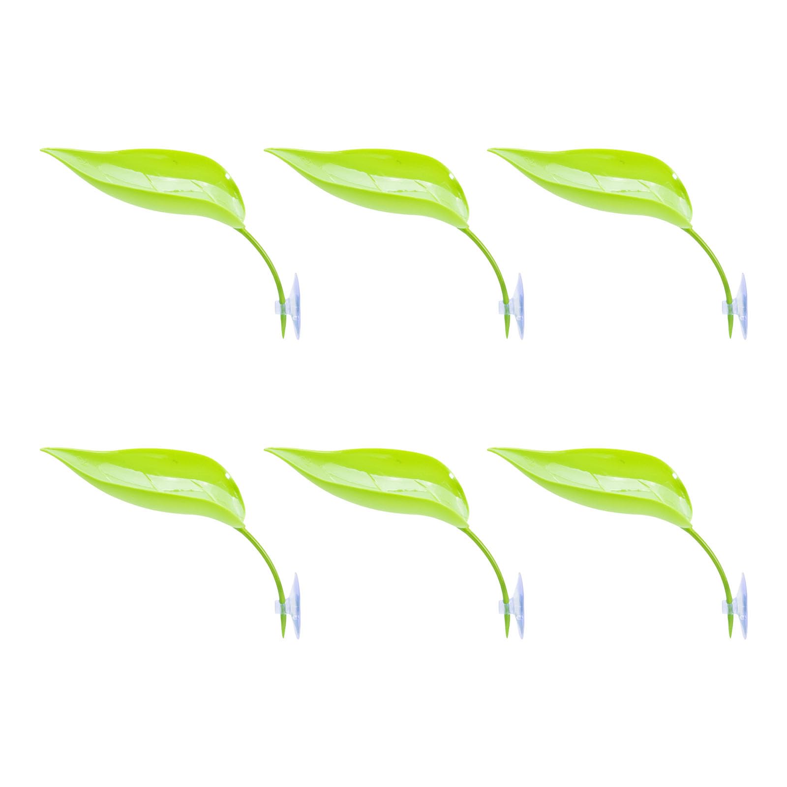 Woedpez Suction Cup Basking Platform 6PCS Spawning Grounds Resting Place for Turtles Reptiles Fisttank Terrariums Decors Amphibians Habitat Accessories