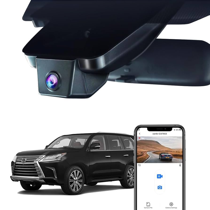 Amazon.co.jp: Fitcamx 4K ドライブレコーダー レクサス LXに