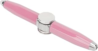 Naroote Fidget Spinning LED Bolígrafo para Aliviar el Estrés Escribiendo Luz de Giroscopio para Estudiantes (#8)
