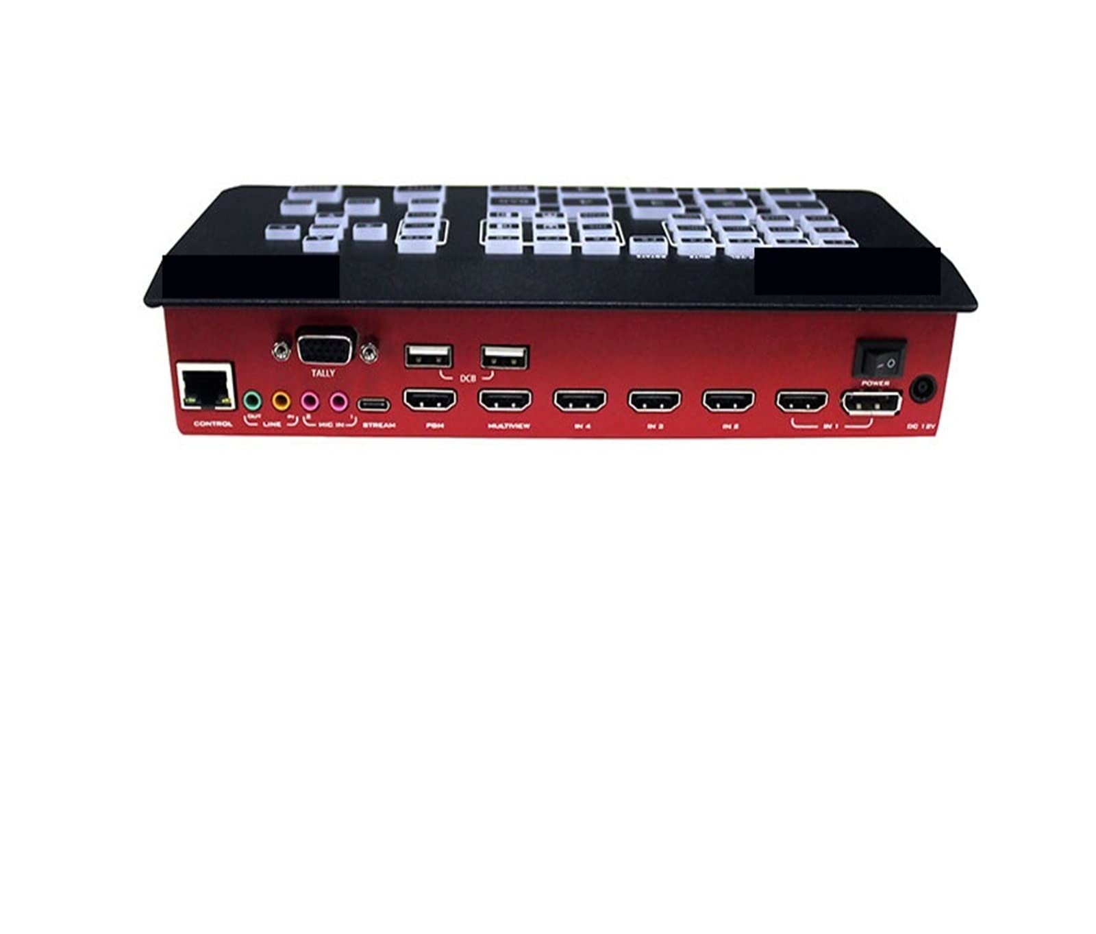 Amazon.co.jp: ビデオミキサー HDS7105 V22 ビデオ スイッチャー