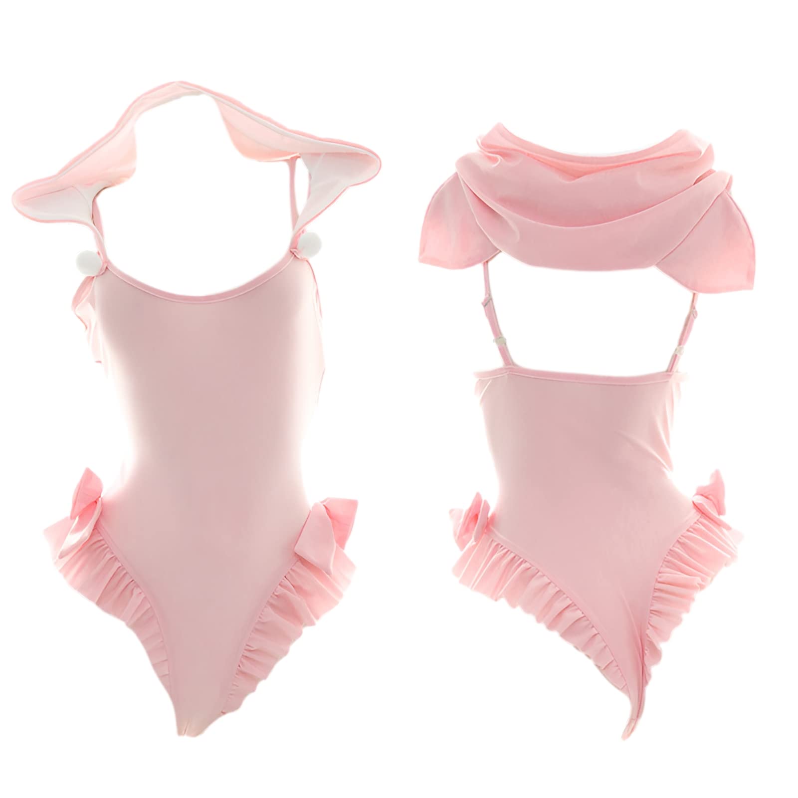 Sexy Lingerie for Women Japanese Kawaii Cat Anime Cosplay Costume Teddy Bodysuit Lolita One Piece Babydoll
