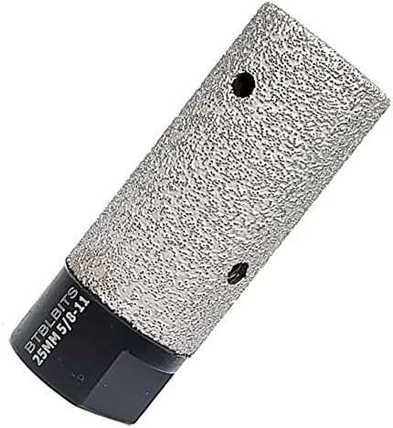 BTBLBITS Diamond Finger Bit 1" 25mm Diamond Milling Bit Hole Saw Drill Bits for Enlarging Shaping or Round Bevel Existing Holes in Porcelain Hard Ceramic Granite Marble Tile Glass