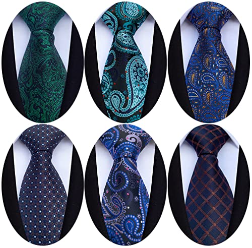 Image of Men's Necktie Classic Tie Woven Jacquard Neck Ties