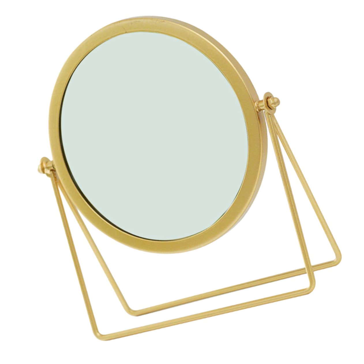 Miroir de maquillage rond surface claire table coiffeuse entrée PACKOVE