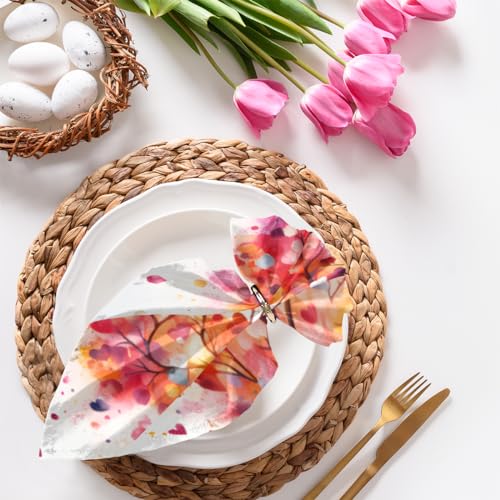 Servilletas de Tela Love Tree Set 6 Multicolor 50.5x50.5 cm miniatura 4