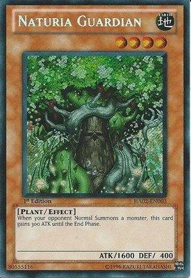 Amazon.co.jp: M03 HA-871 遊戯王 英語版 HA02-EN003 Naturia Guardian