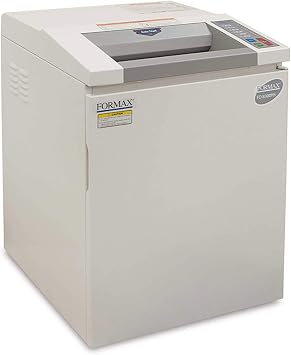 Formax FD 8300HS High Security Cross-Cut Deskside Paper Shredder, 8 Sheet Capacity, Level 6