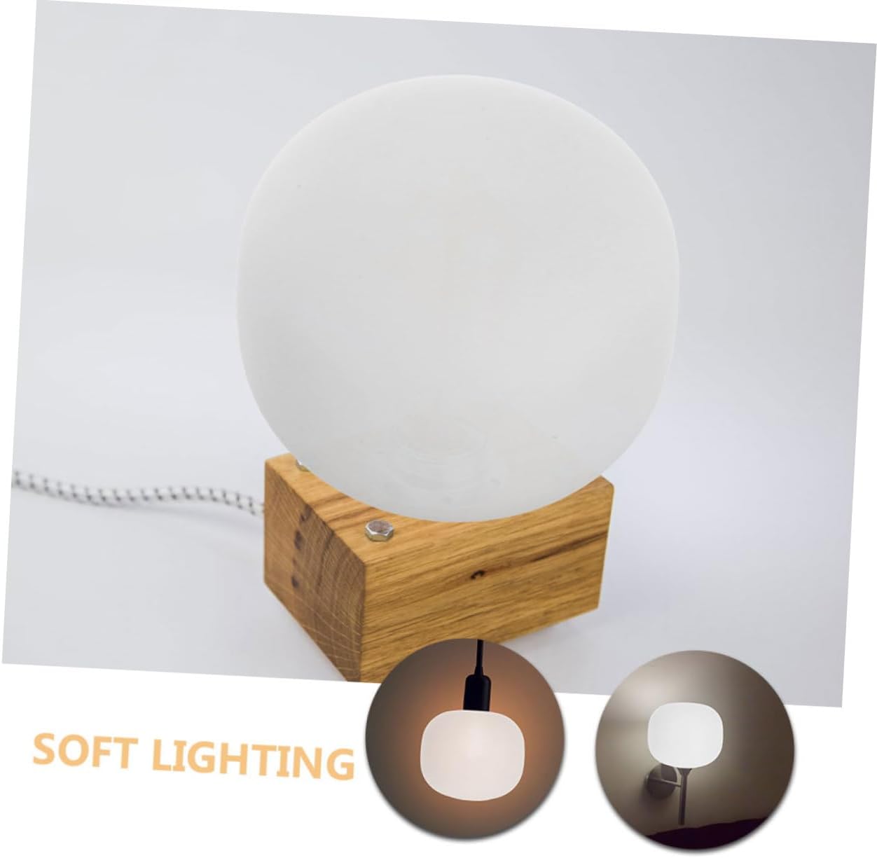 Cabilock Milky Frosted Glass Lampshade Sconce Replacement for Living Wall Light Easy Install Soft Glow Dormitory Home Decor