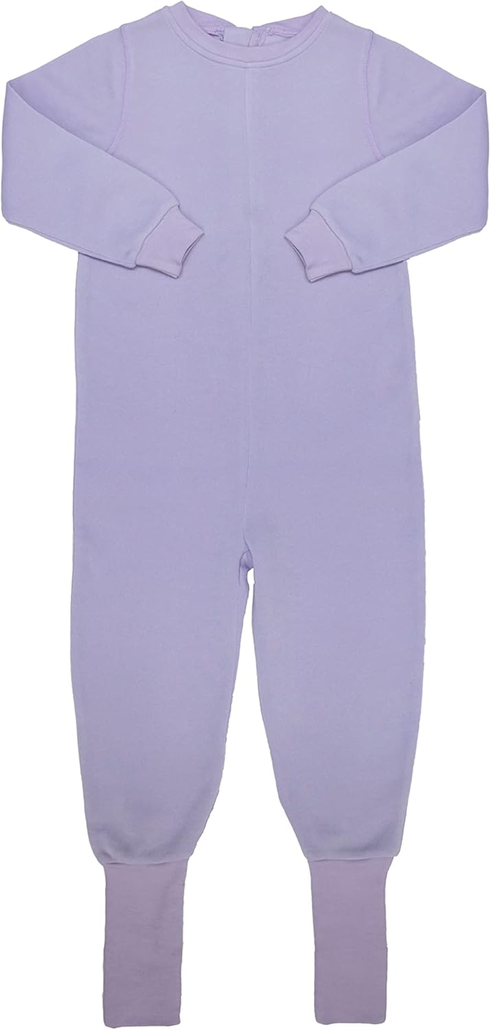 Snugabye Adaptive Back Zip Convert-A-Foot Sleeper | Designed for Special Needs | Sizes Range 2-14 Years - Image 5