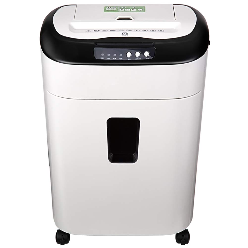 Trituradora De Papel De Alta Potencia Trituradora Doméstica Grande Hoja De Destructora De Corte Transversal Automática Oficina De Hogar Nivel 4 Confidencialidad Silencio
