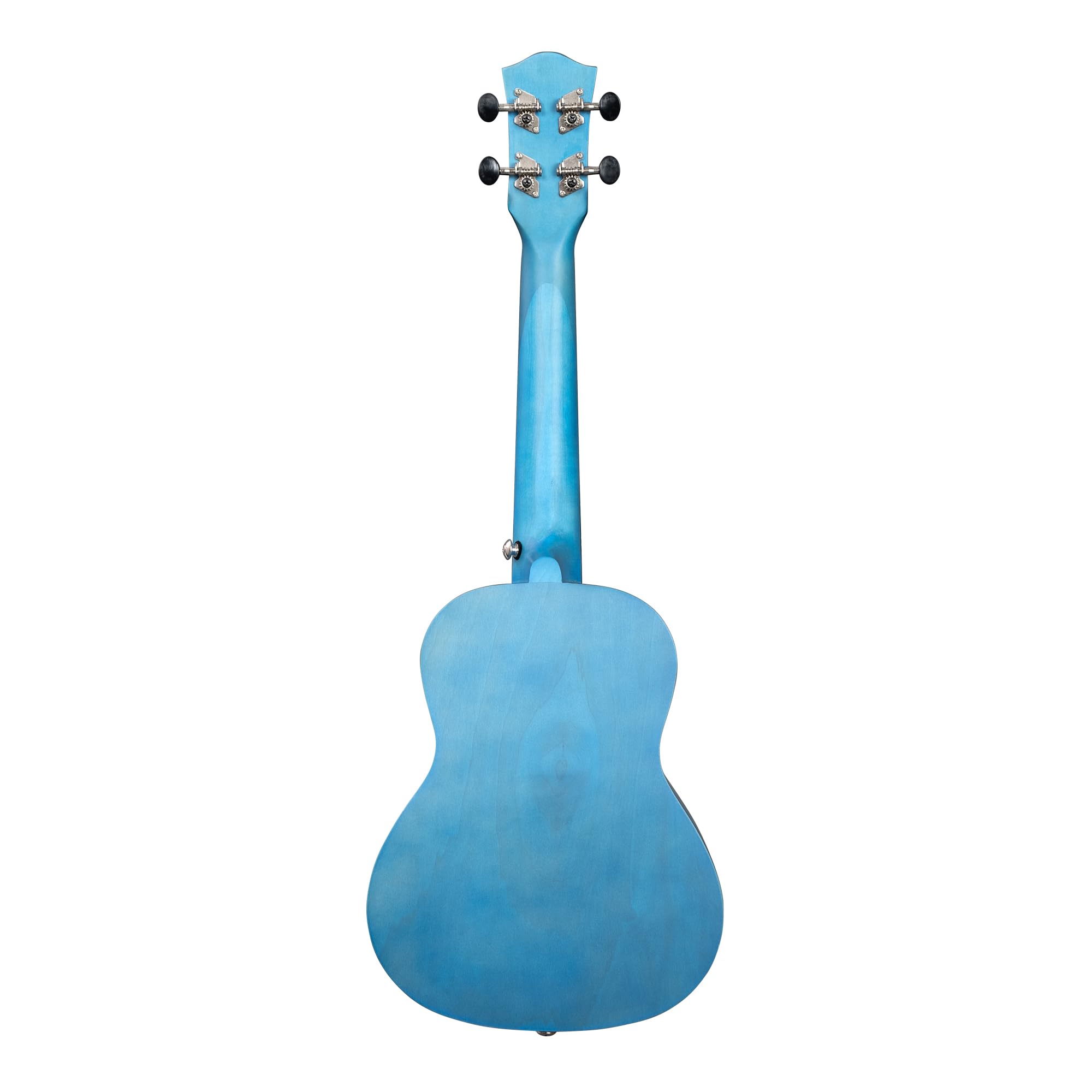 Concert Ukulele Linden Blue Set (incl. Bag, 3 Picks, Book, Tuner)