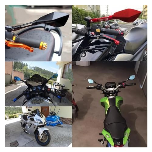Espejos retrovisores de aluminio CNC robusto para XT660 4