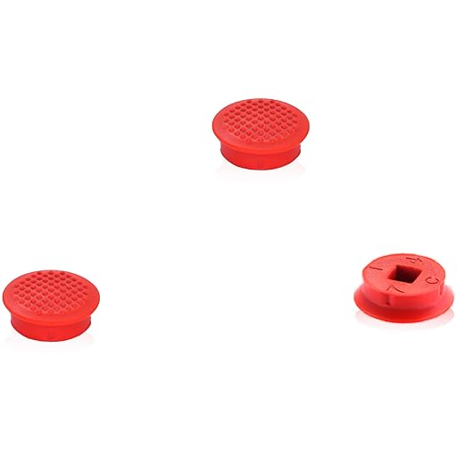 LeFix 3PCS Trackpoint Caps 3.0mm Red for Lenovo Thinkpad T14s Gen 2,3,4|T14 Gen 4,3|T16 Gen 2,1|L13 Gen 2,3,4|L13 Yoga Gen 2,3,4|L14 Gen 1,2,3,4|L15 Gen 1,2,3,4、Check Compatibility on Description