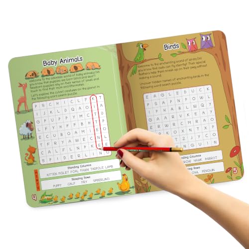 Image of Oswaal Lil Legends Word Search Puzzle Book | Interactive Learning Activity Book | Fun and Educational, Puzzles | Boost Vocabulary, Spellings and Focus | Brain Games for Children | Age 4+ Years