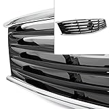 For Infiniti 08-13 G37 14-15 Q60 Coupe Front Bumper Hood Midnight Black Grille