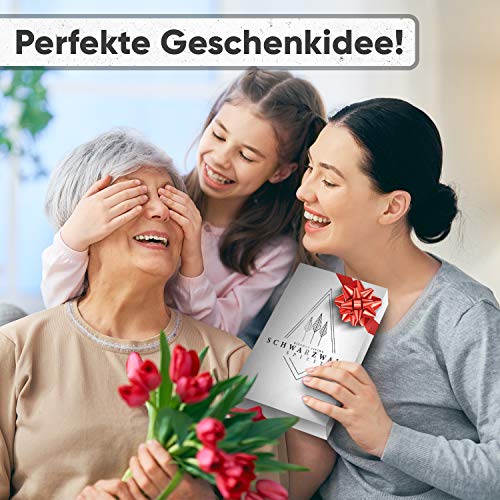 Schwarzwald Spirit zout- en pepermolen van hout met keramische maalwerk INCL. Reinigingskwast INCL. Genotboek - Set zout… - Image 8