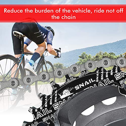 image for Boao Chainring 104 BCD 32T 34T 36T 38T Narrow Wide Single Chain Ring w