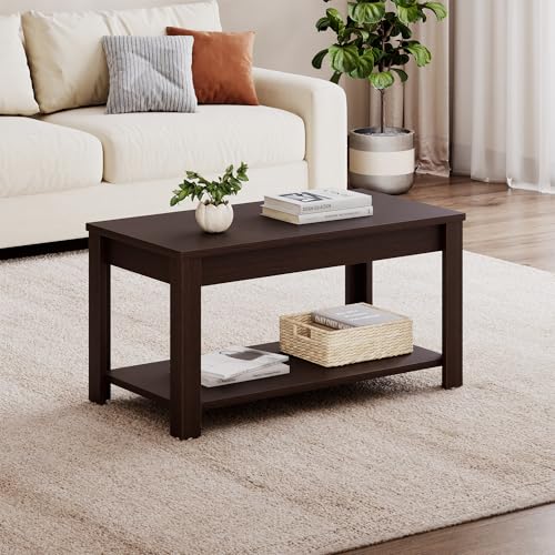 Image of Wakefit Armon Engineered Wood Coffee Table - Wenge