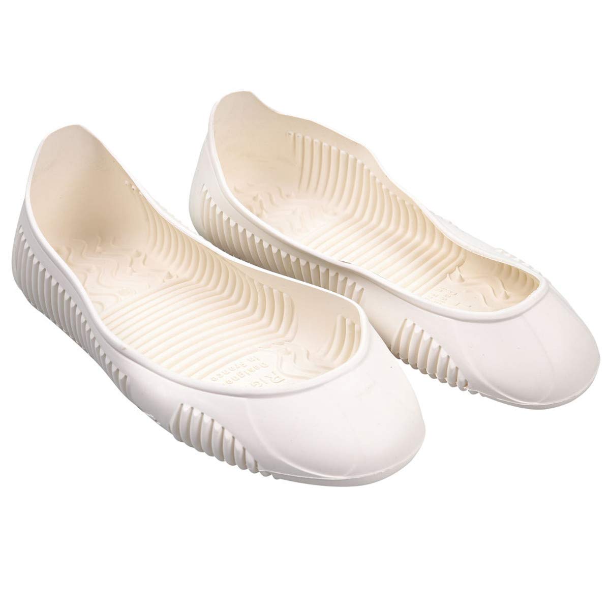 Schuhüberzieher, Überzieh-Galosche, Überziehschuhe, Überschuhe, Überzieher, Anti-Rutsch Überschuh, Latex, wasserdicht, wiederverwendbar, Größe:L
