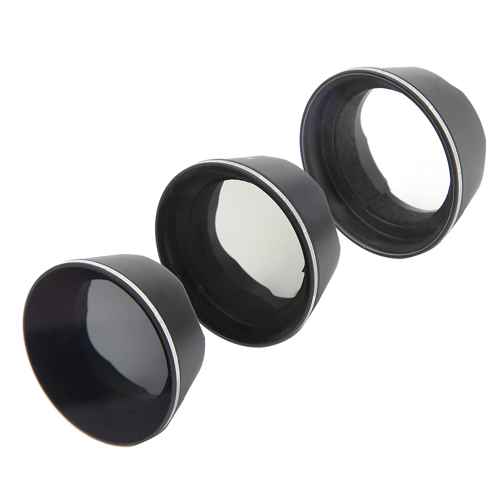 Zestaw filtra soczewki dronów szklany UV CPL ND8 Filtry ochronne dla FPV Combo HD wielowarstwowa powłoka aluminiowa Czarna 3PCS