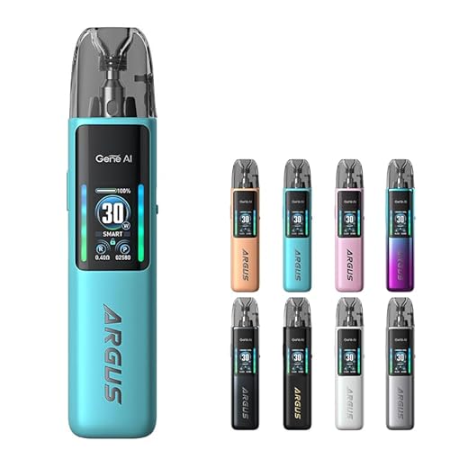 ブープー Argus G2 Pod オーガス G2 スターターキット ポッド VOO POO アーガス 電子タバコ VAPE ベイプ 本体 (Iris Blue)