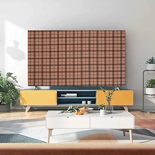 Image of Glassiano Marigold Dustproof Printed 48 inch LED TV Cover Screen Protector Compatible for All Models, Print 13