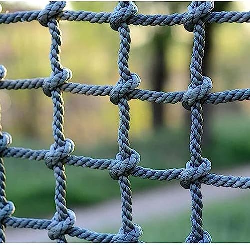 Kids Climbing Net - 2x3m (6.6x9.9ft) Safety Rope Cargo Net for Indoor & Outdoor Play Durable Climbing Rope Ladder for Yard Fun Perfect for Active Children