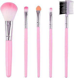 AUTOPICAMP Makeup Brushes ，5pcs Makeup Brushes Set Synthetic Foundation Brushes Blending Face Powder Eye Shadow Concealer Make Up Brushes Tool Kit