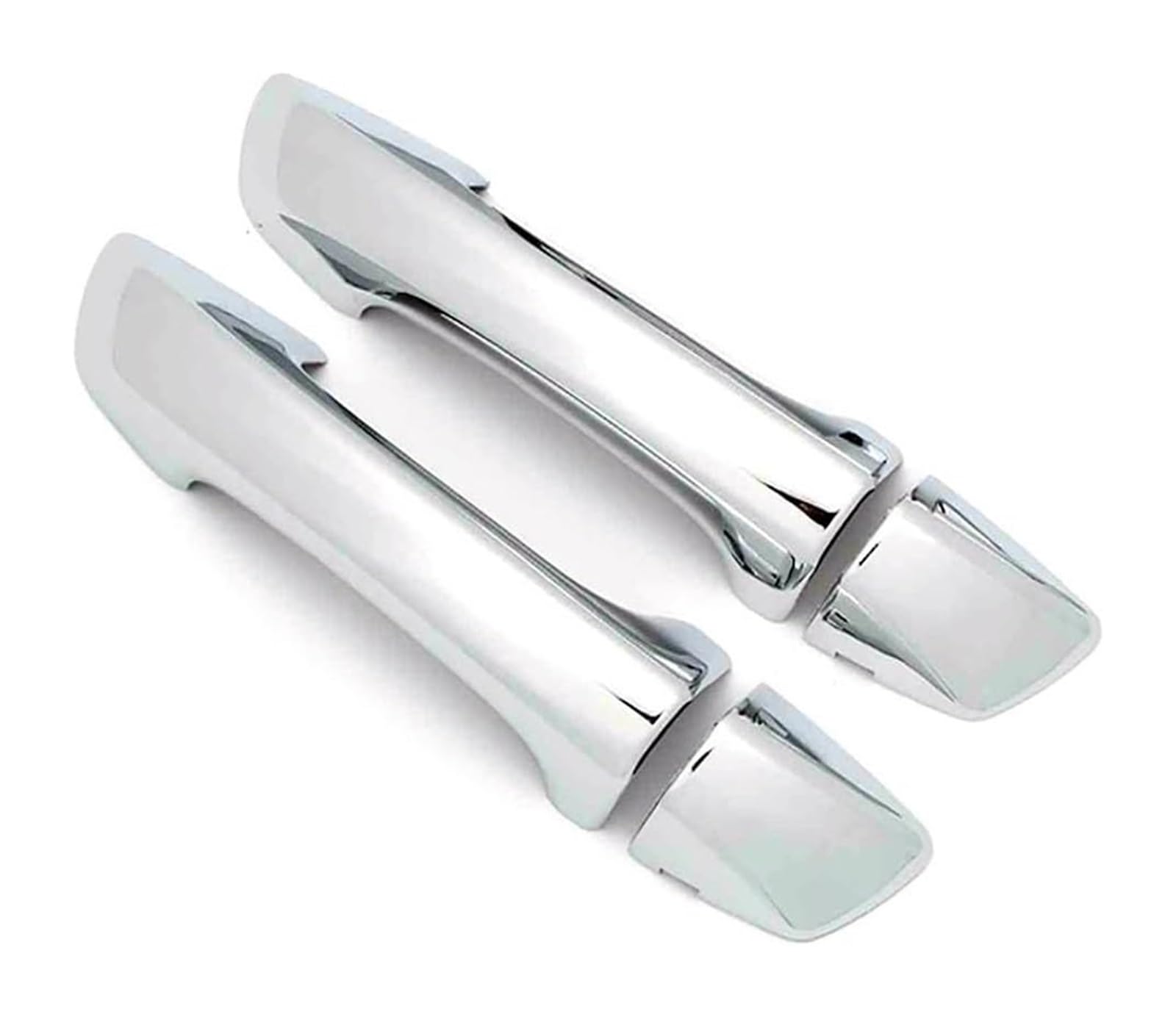 YSBVBLRMRV Car Outside Door Handle Cap for Passat 2011-2017 Chrome Trim Door Handle Cover Decorative Anti-Scratch Protector(2 Doors Electroplated)