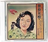 白いランプの灯る道