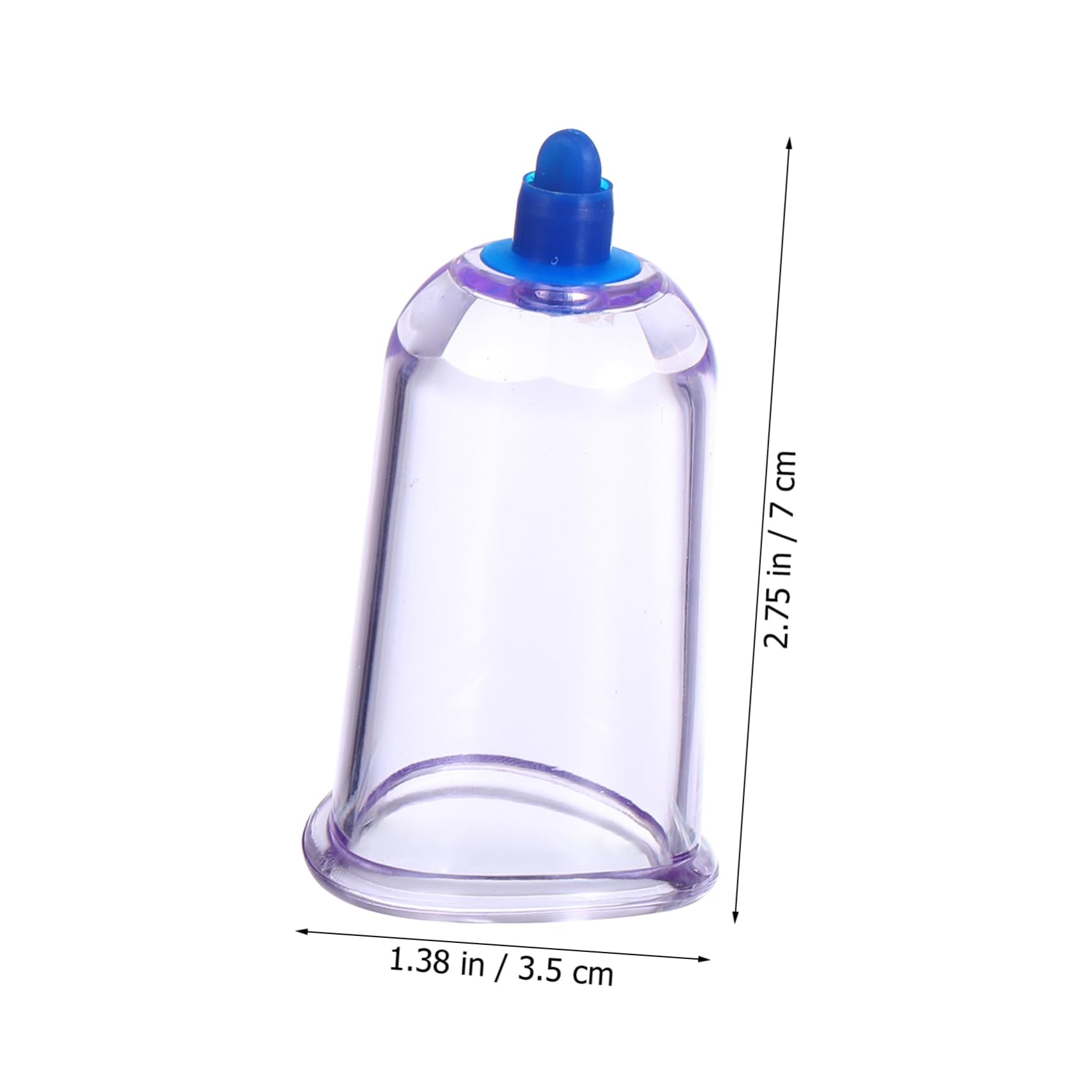 ORFOFE 2pcs Cupping Cup Cupping Device Suction Cup Therapy Chinese Cupping Moxibustion Massager Massage c