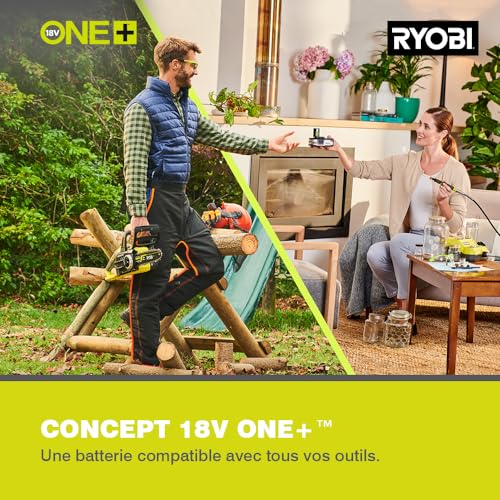 RYOBI - Tronçonneuse Sans Fil 18V ONE+ OCS1830 – Guide...