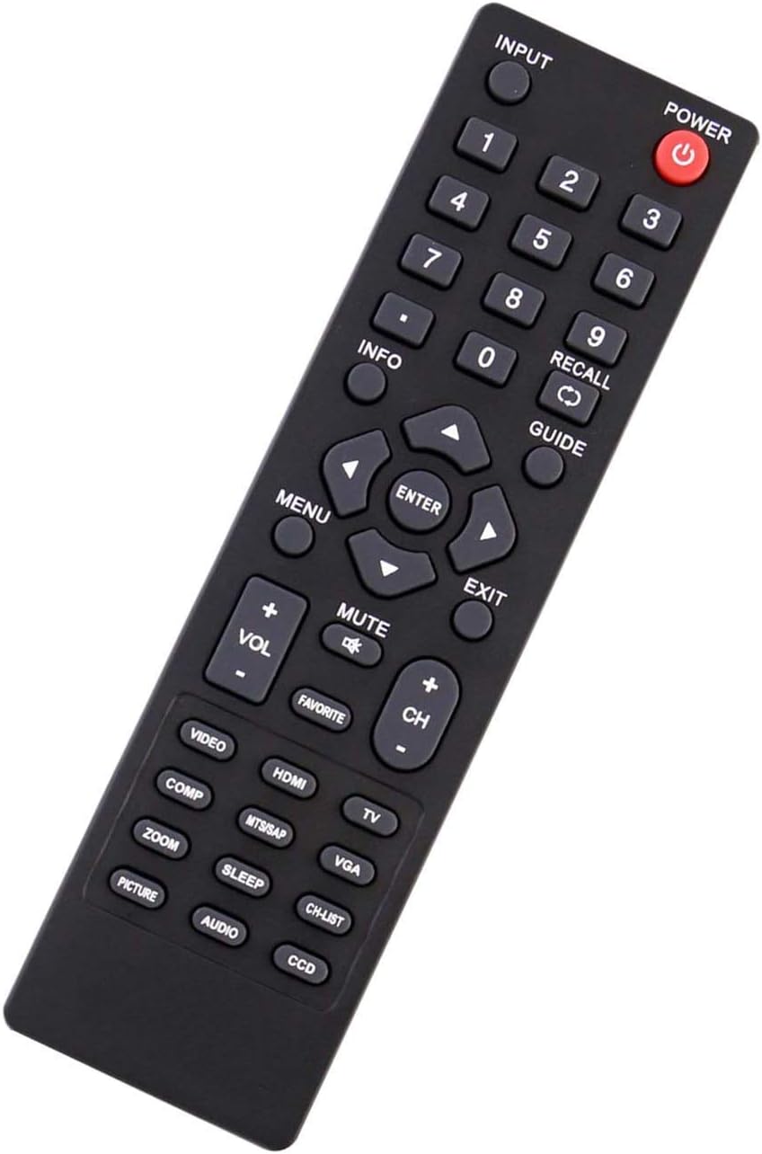 ezControl Universal Dynex TV Remote for All Dynex LCD LED Plasma TVs