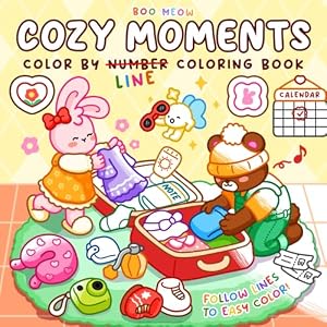Color By Line: Coloring Book for Relaxation Featuring Vibrant Colored ...
