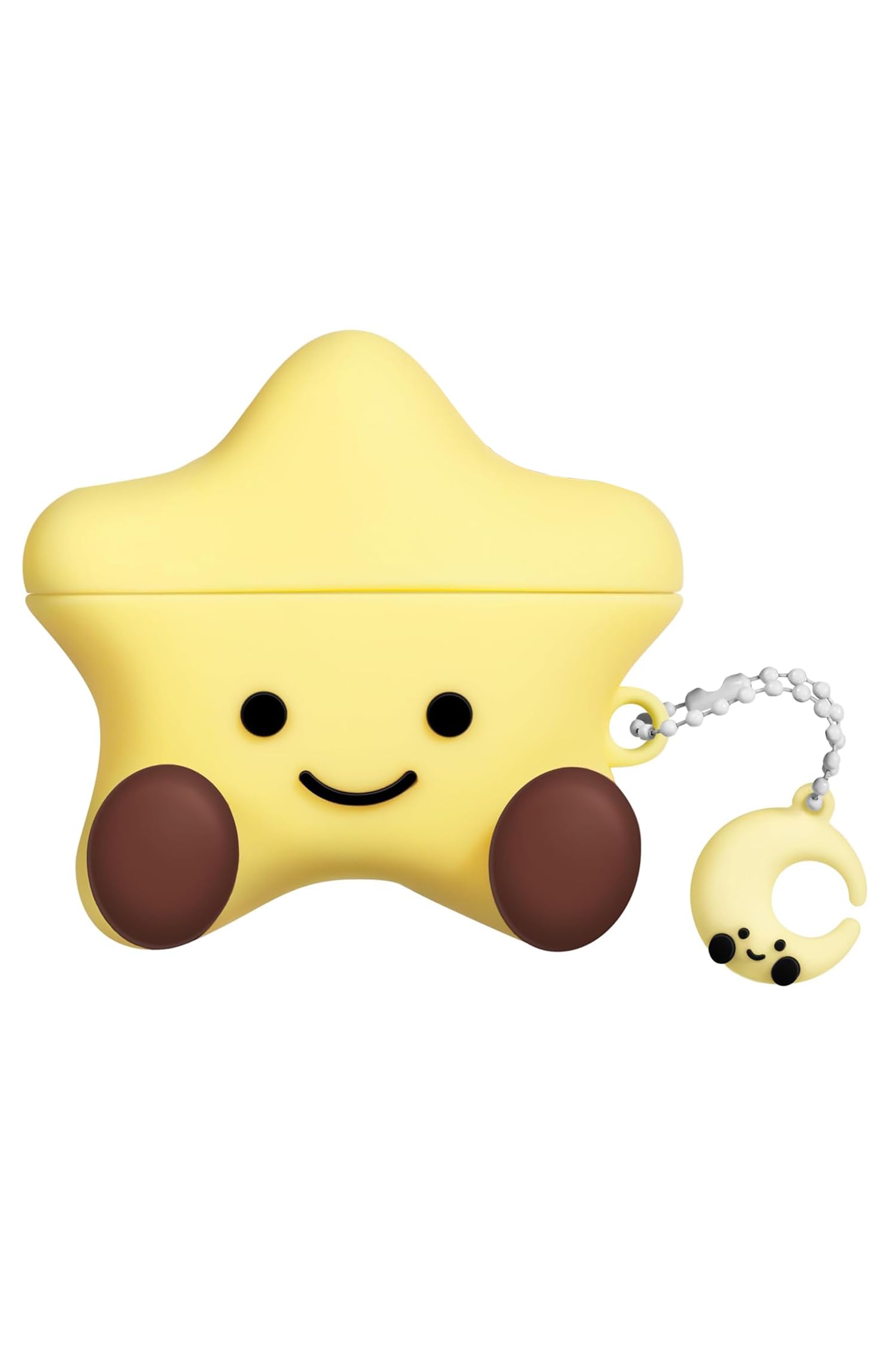 Ention Compatible Airpods Pro 3 Case, Cute Cartoon Cover, Character Cover, Case Ear Tips, Silicone, Stylish, Full Protection, Anime, Popular, Moe, Cute, Airpod, Pro 3 (Star) : Electronics