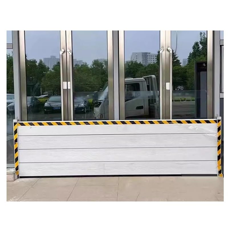 Barrière contre les inondations en aluminium amovible pour entrepôt