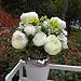 SoooKu 20" Blooming 8 Heads Peonies and Hydrangeas Silk Artificial Bouquet