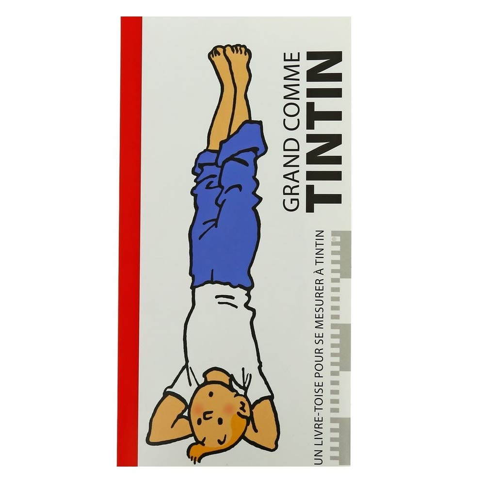 Moulinsart Album Grand comme Tintin Height Chart: Tintin Yoga 140cm (2015)