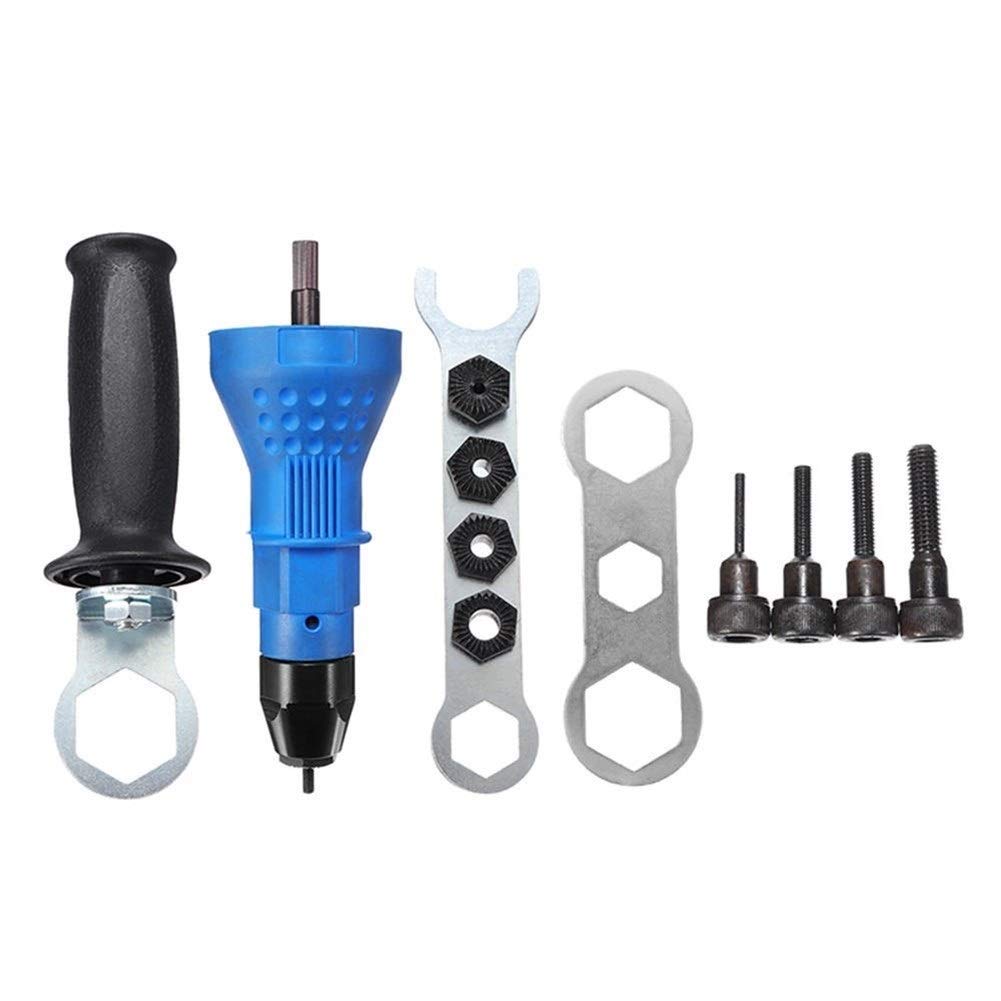 Buy XUXUWA Industry, Drill Bit Set Electric Rivet Tool Nut Attachment