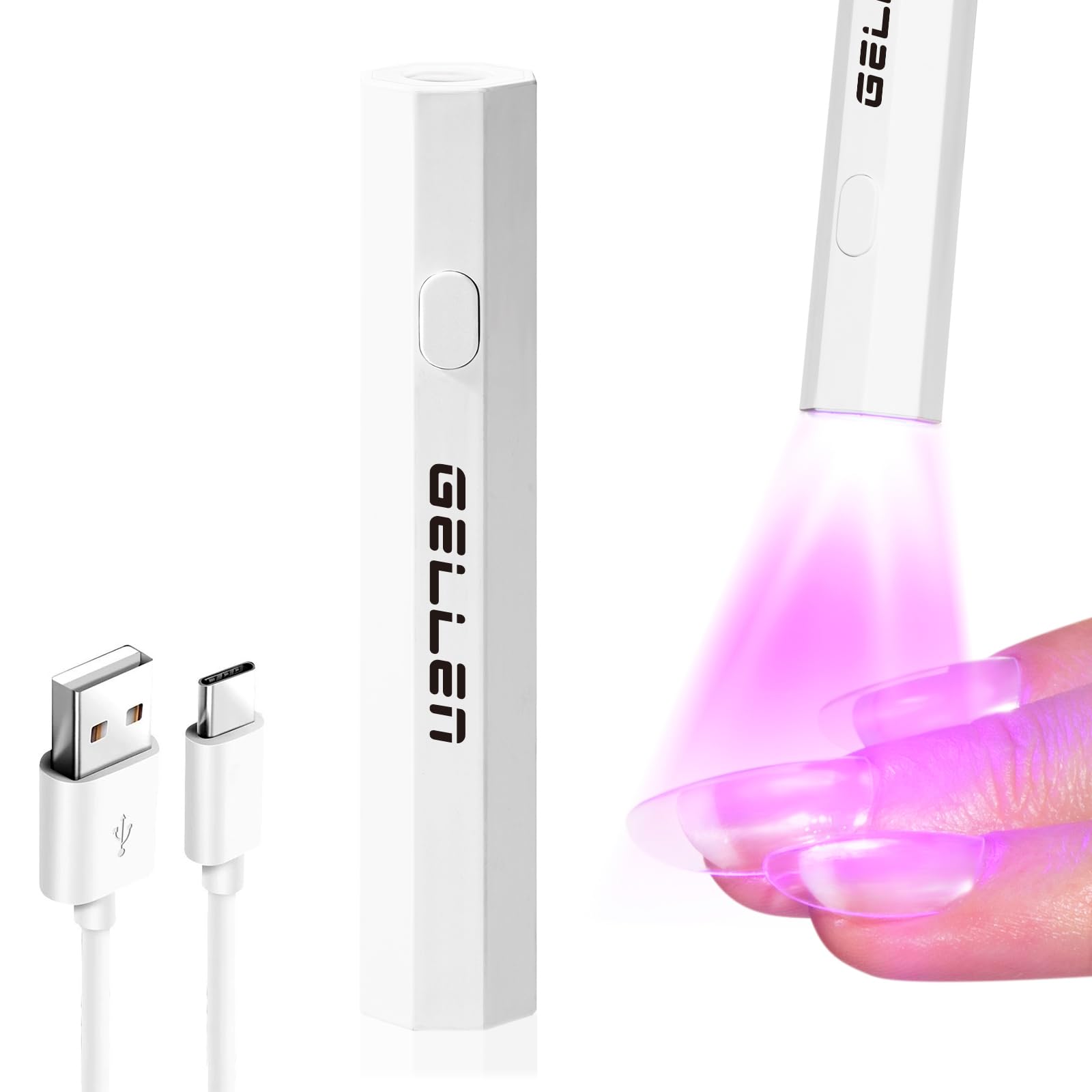 Amazon.com: Gellen Mini UV Light for Nails Handheld, Portable UV