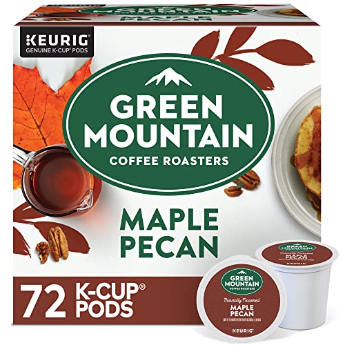 Image of Green Mountain Coffee Roasters Maple Pecan, Single-Serve Keurig K-Cup Pods, Flavored Light Roast Coffee, 72 Count