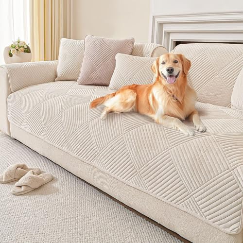 QHAIYYBF Sofabezug rutschfeste Sofadecke,sofaschutz1 2 3 4-Seater L Shape Sofaschoner,Hund Katze Überwurf Hundedecke Ecksofa Sofa Schutzdecke Sofaschutz Hund Kratzschutz Katz