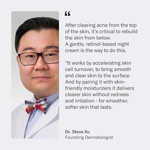 Image of Geologie Skin Repair Moisturizer Face Cream | Clear System Retinol Resurfacing Formula | For Blemish Prone Skin with Niacinamide & Hyaluronic Acid | 60 ML (Pack of 2)