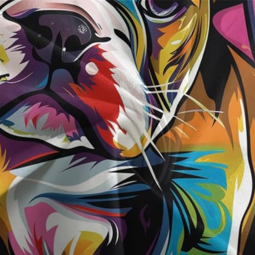 Housse de couette Bouledogue Français zippée facile à laver - 7