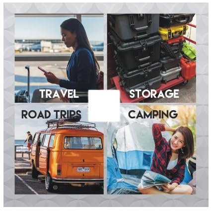 Image of Luggage Straps: Secure Your Belongings, Made Seat Belt Material Size 2 inch X6.5FT Color + 1 ADD A Baggage Belt(1 inchX20 inch Black) (Brown, 4 Pack)
