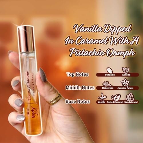 Image of Plum BodyLovin' Vanilla Caramello Perfume | Long-Lasting Gourmand Fragrance | Luxury Perfume for Women | Vanilla, Caramel & Pistachio Notes | 15ml