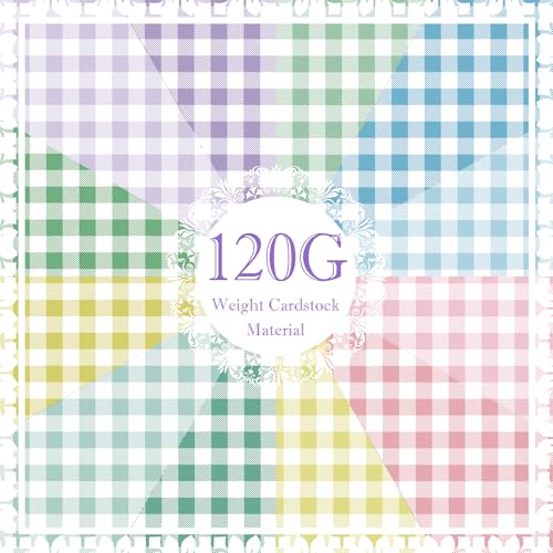 Papier scrapbooking 12 styles pastel pour décoration album de Pâques - 4
