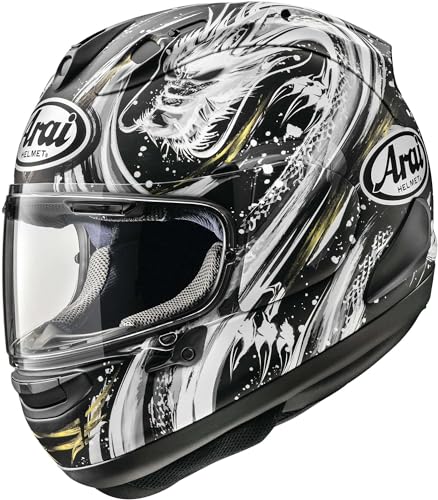 Arai Corsair-X Kiyonari Adult Street Motorcycle Helmet - Black/Medium